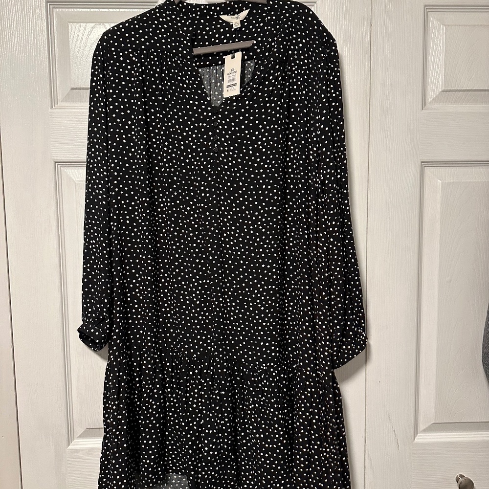 Terra & Sky Long Sleeve Dress
